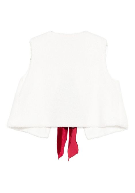 Gilet con fiocco LA STUPENDERIA | 1TCGL22W20